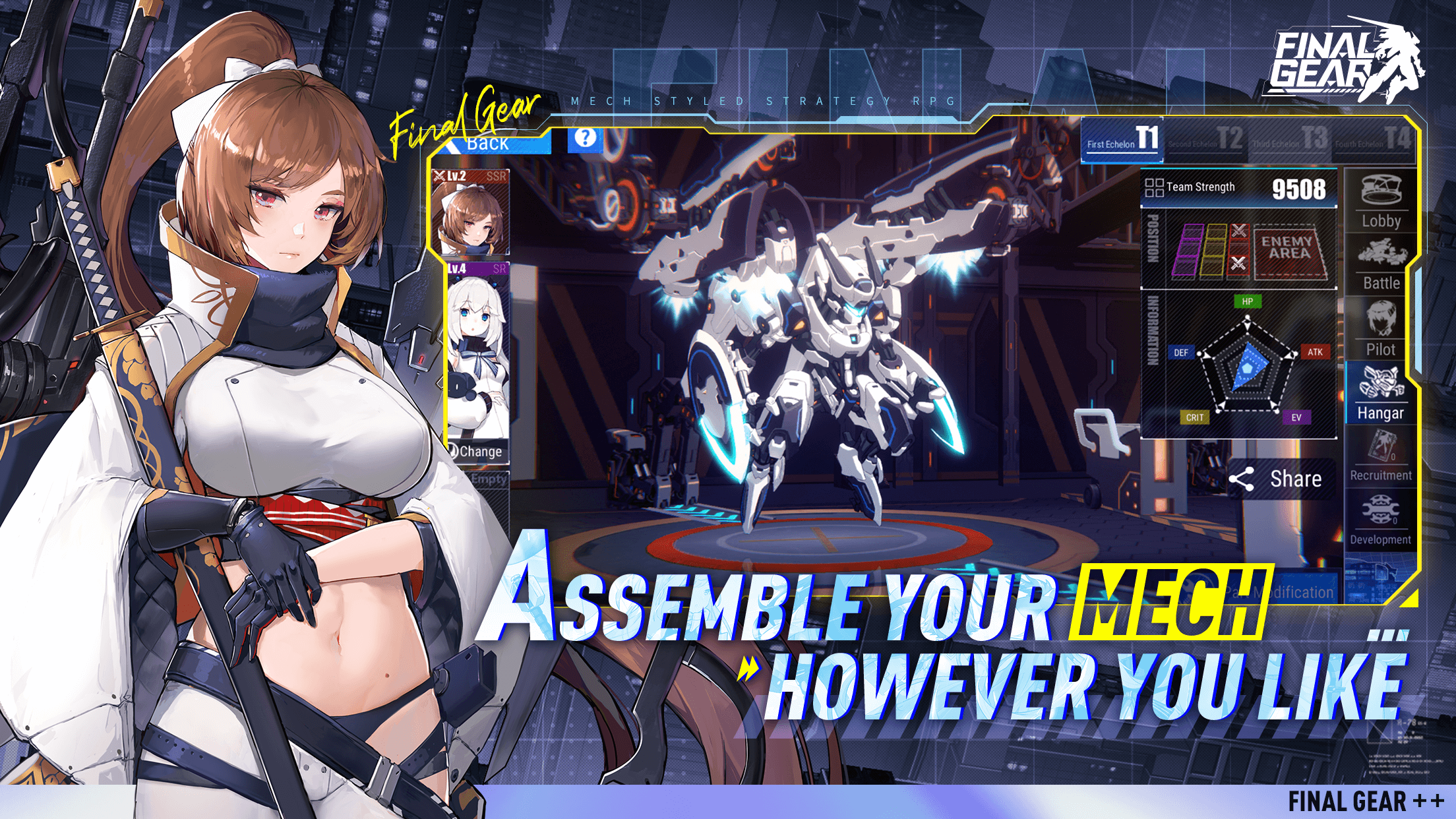 Final Gear - Mech Styled Strategy RPG 丨KOMOE GAME